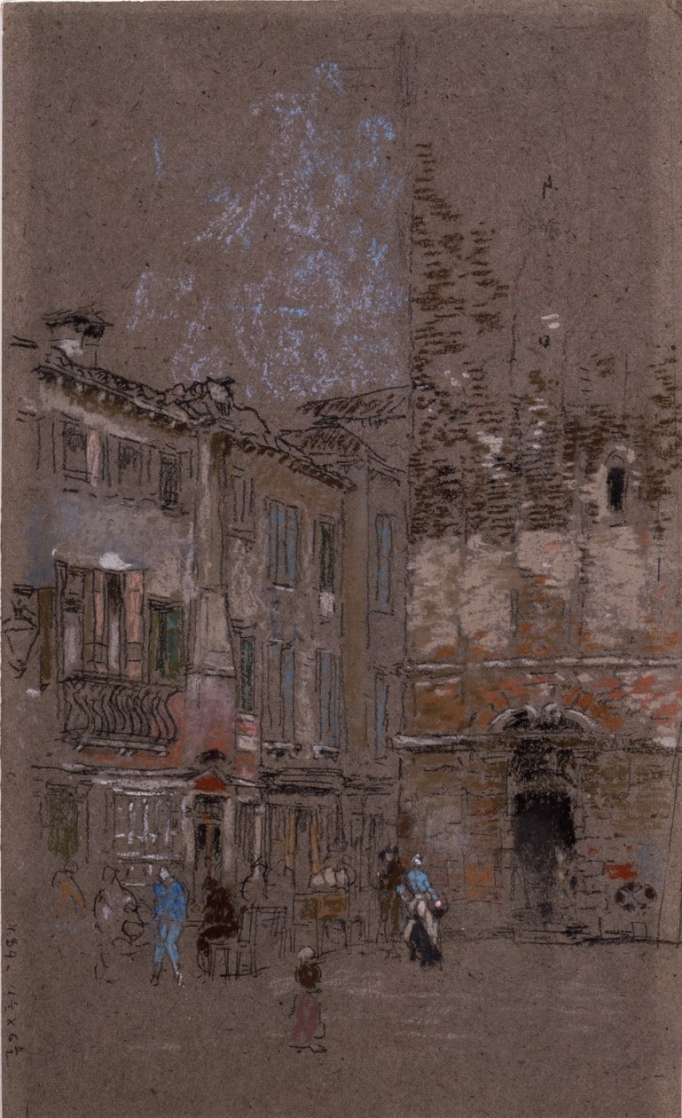 Campanile Santa Margherita, 1879-80 by James Abbott McNeill Whistler
