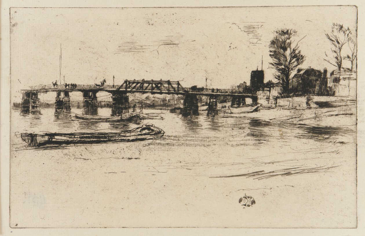 Chelsea, 1879. by James Abbott McNeill Whistler
