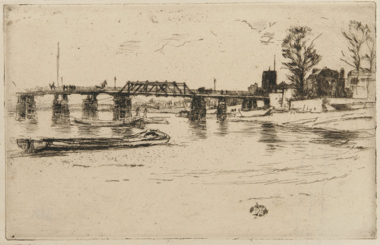 Chelsea, 1879. by James Abbott McNeill Whistler