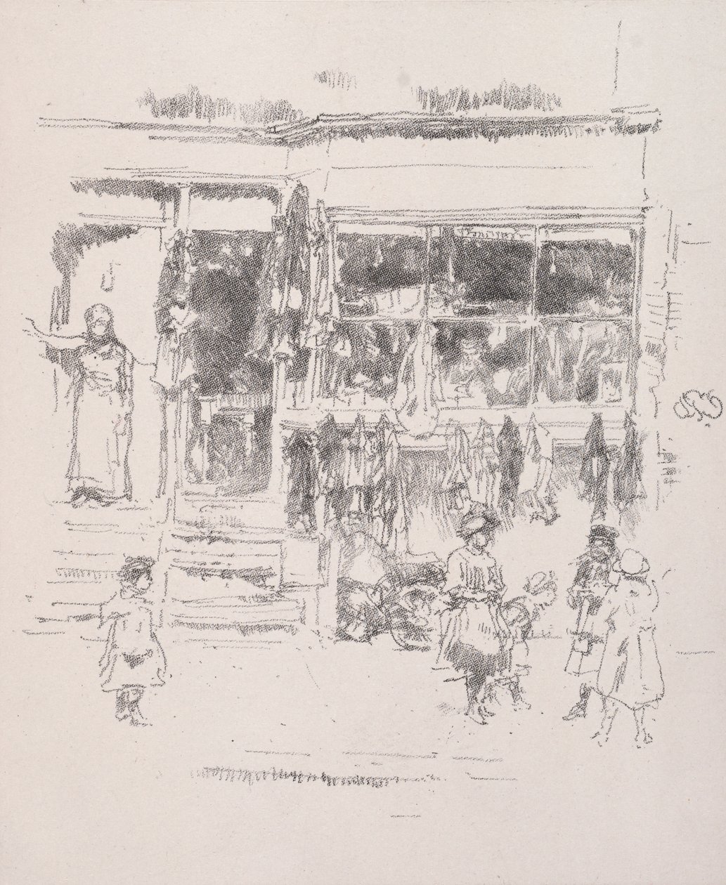 Chelsea Paçavraları, 1888. by James Abbott McNeill Whistler