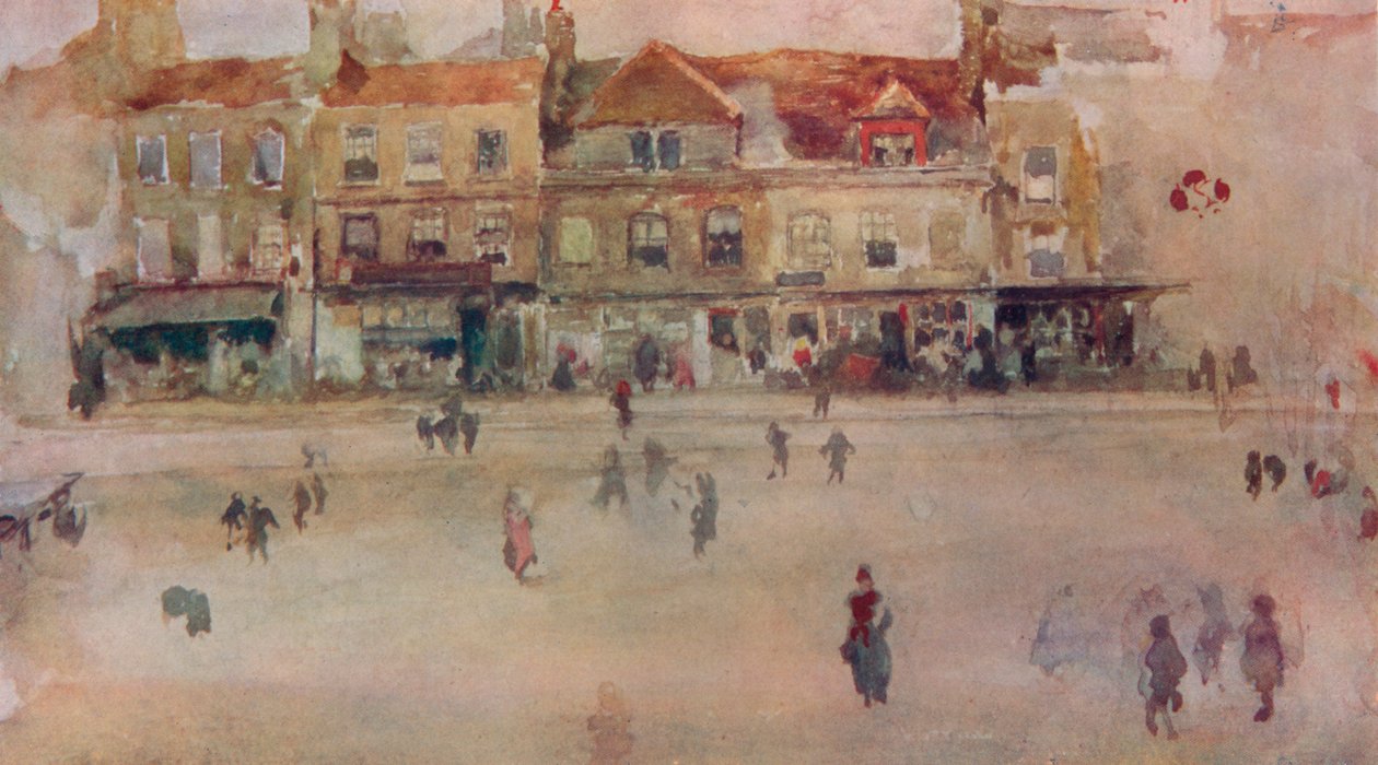 Chelsea Mağazaları, c1855, 1904 by James Abbott McNeill Whistler