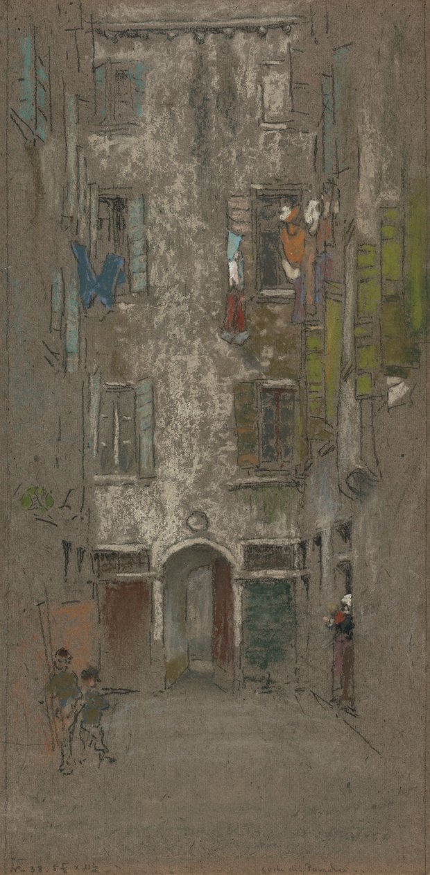 Cennet Mahkemesi by James Abbott McNeill Whistler