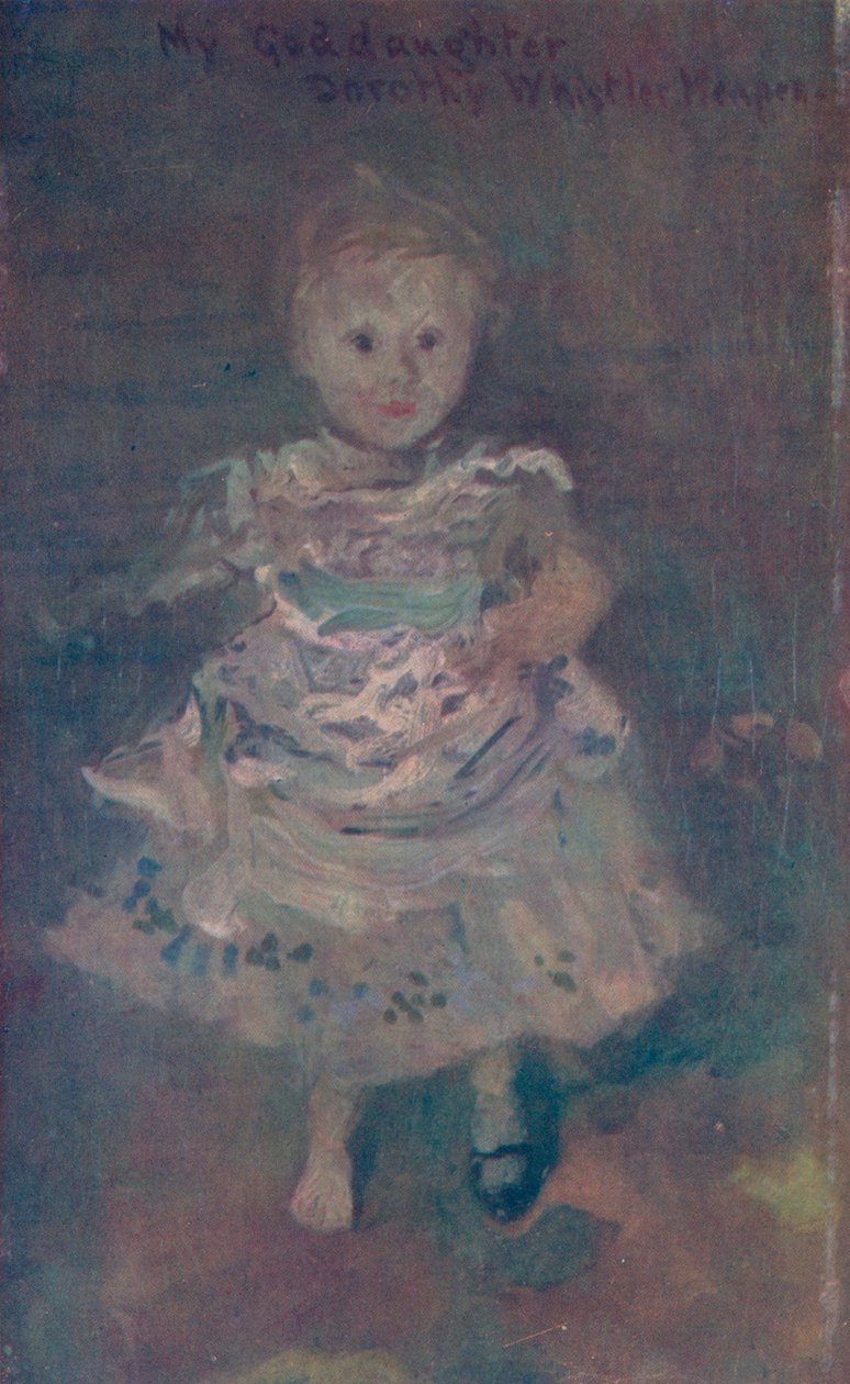 Dorothy Menpes, c1885, 1904. by James Abbott McNeill Whistler