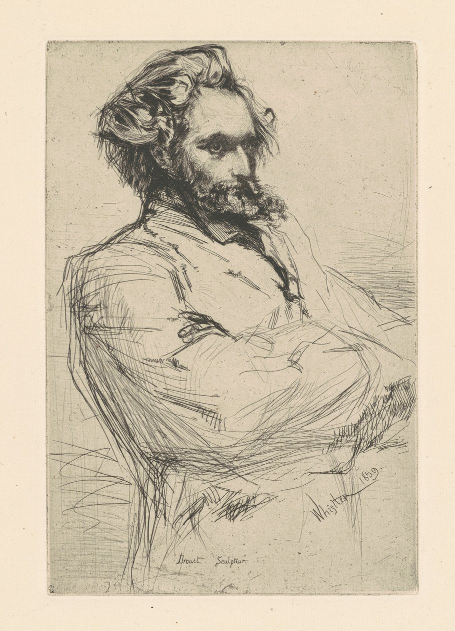 Drouet, 18591879. by James Abbott McNeill Whistler