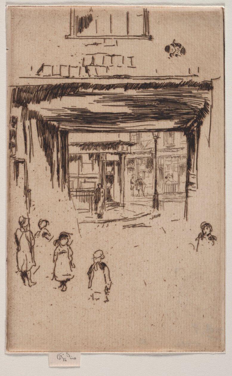 Drury Lane. by James Abbott McNeill Whistler