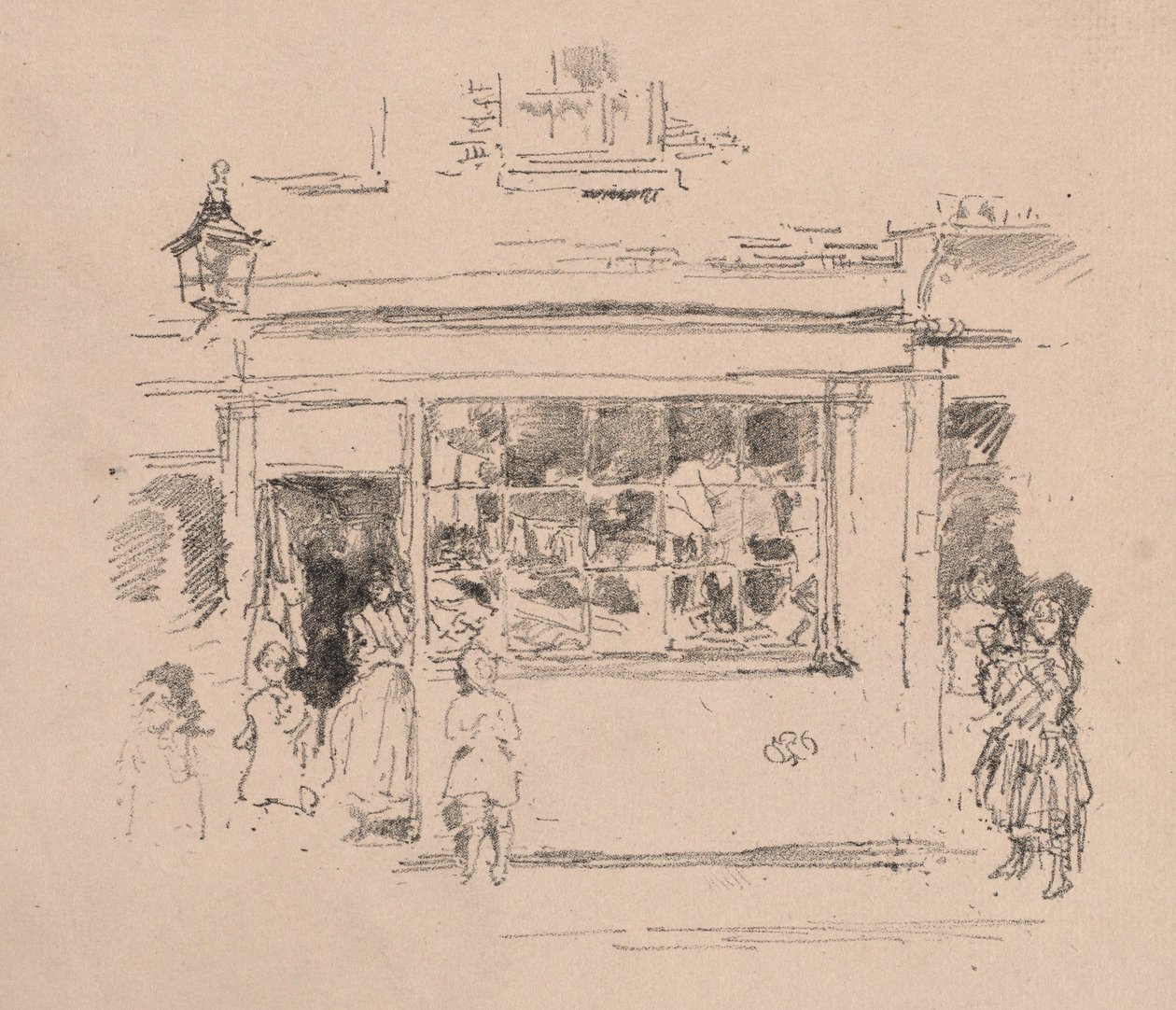 Drury Lane Paçavraları, 1888. by James Abbott McNeill Whistler