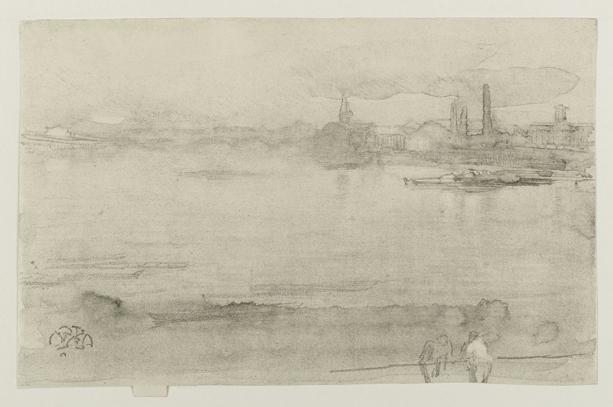 Sabah erken, 1878 by James Abbott McNeill Whistler