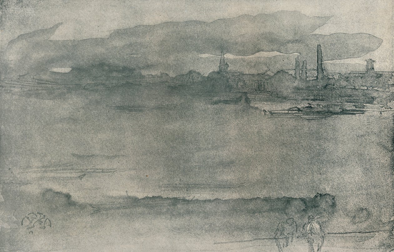 Sabah Erken, 1878, 1904 by James Abbott McNeill Whistler