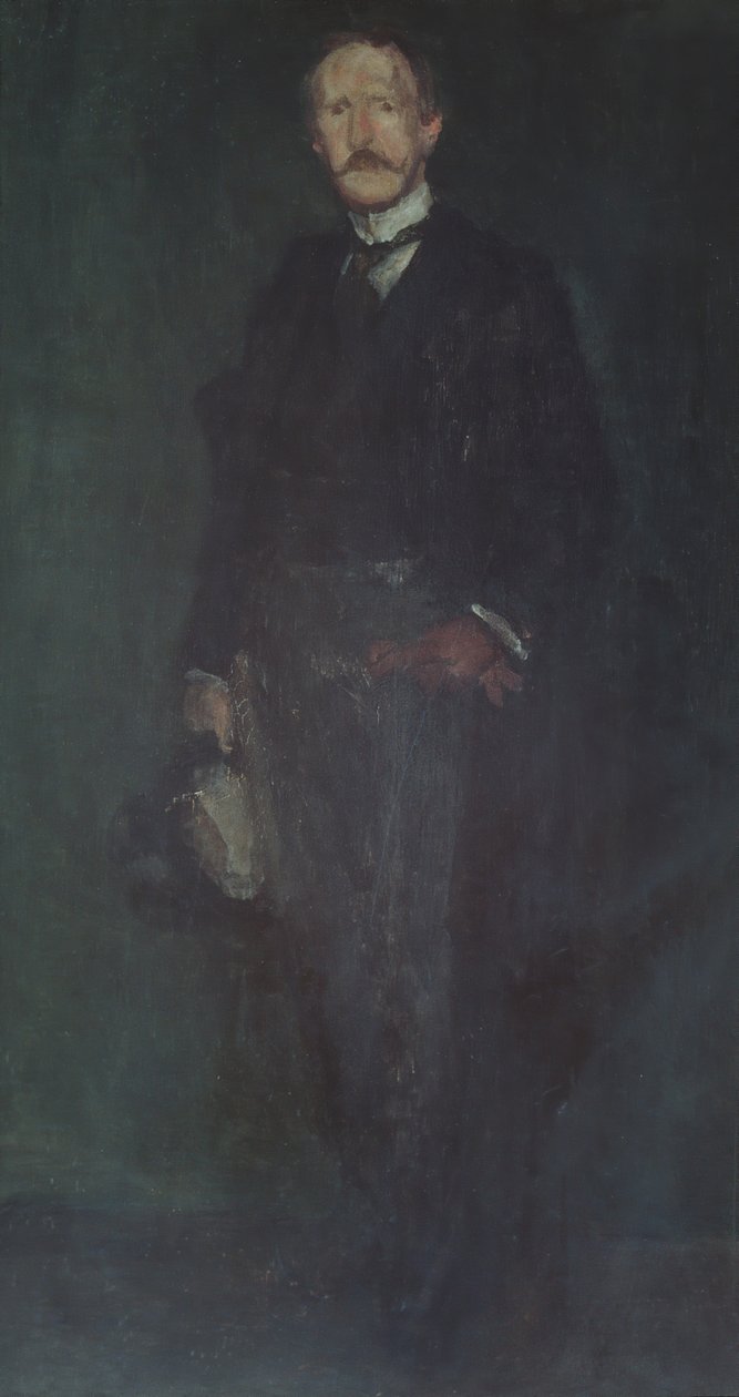 Edward Guthrie Kennedy, 1893-95. by James Abbott McNeill Whistler
