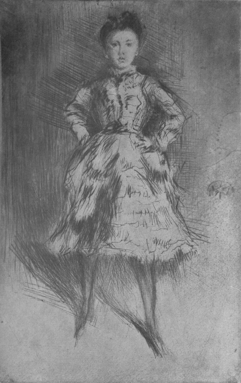 Elinor Leyland, 1874, 1904 by James Abbott McNeill Whistler