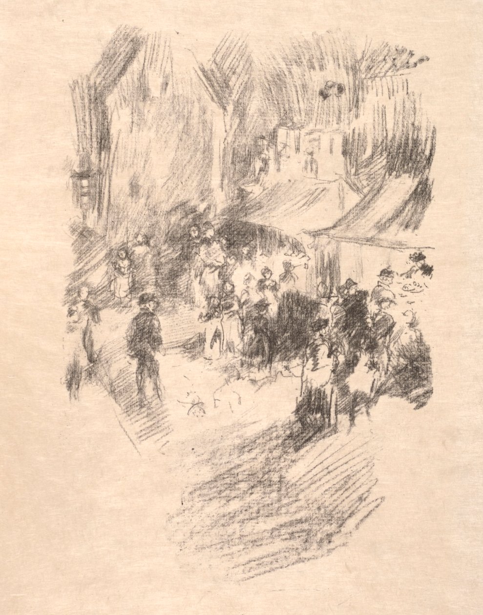 Fair, Lyme, -Regis, 1895. by James Abbott McNeill Whistler