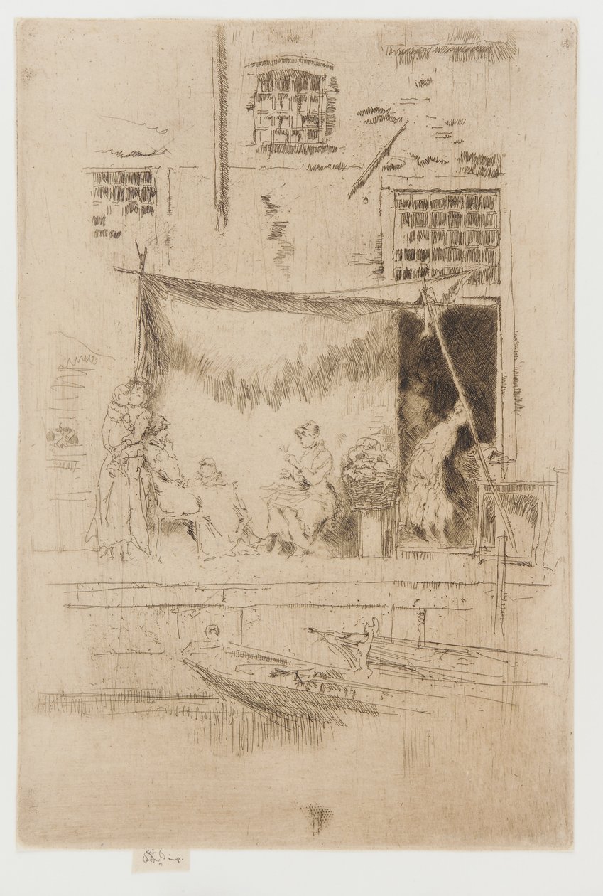 Meyve Tezgahı, 1879-1880. by James Abbott McNeill Whistler
