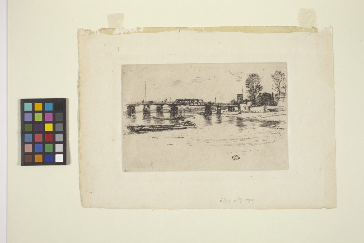 Fulham (gravür) by James Abbott McNeill Whistler