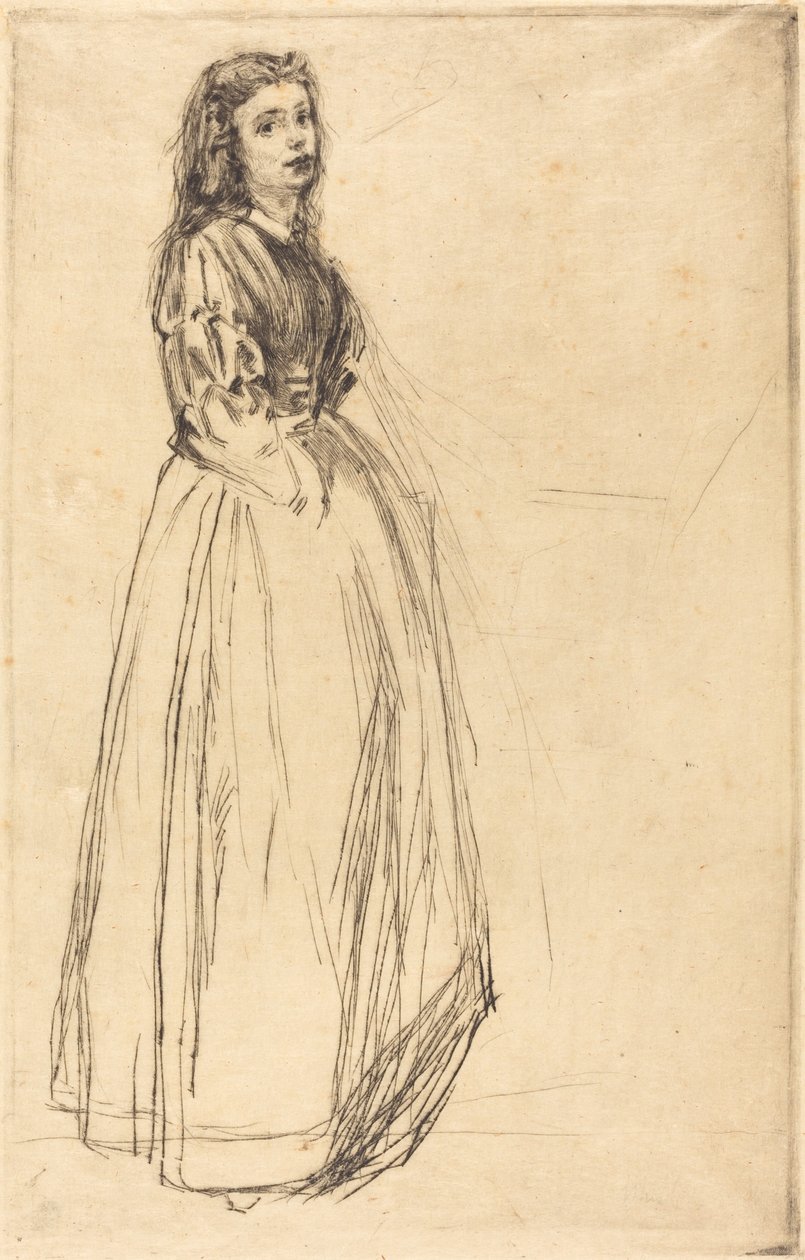 Fümet, Ayakta, 1859. by James Abbott McNeill Whistler