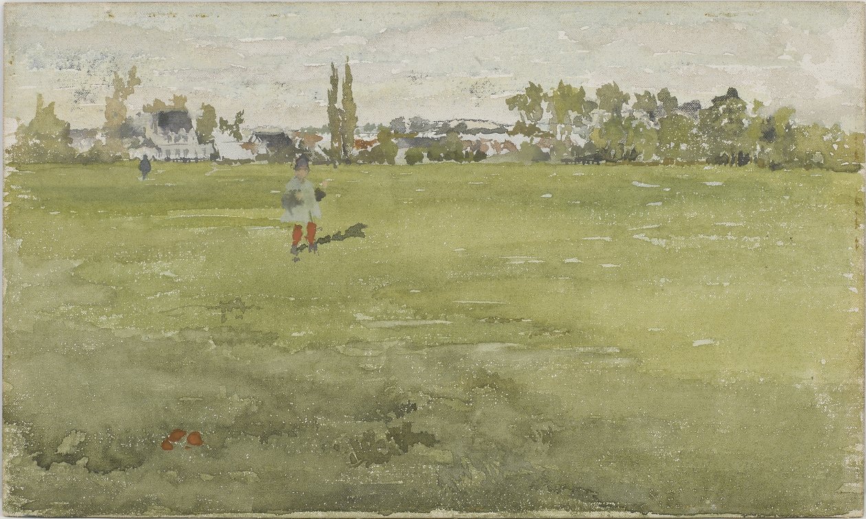 Yeşil ve Gümüş: Beaulieu, Touraine by James Abbott McNeill Whistler
