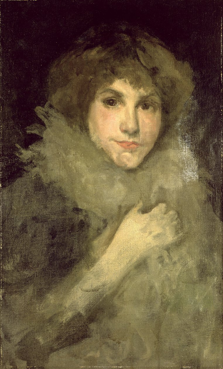 Gri ve Gümüş: La Petite Souris by James Abbott McNeill Whistler