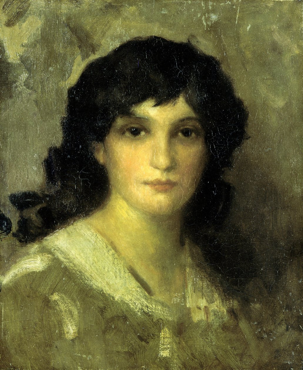 Genç Bir Kadının Başkanı, ca. 1890. by James Abbott McNeill Whistler