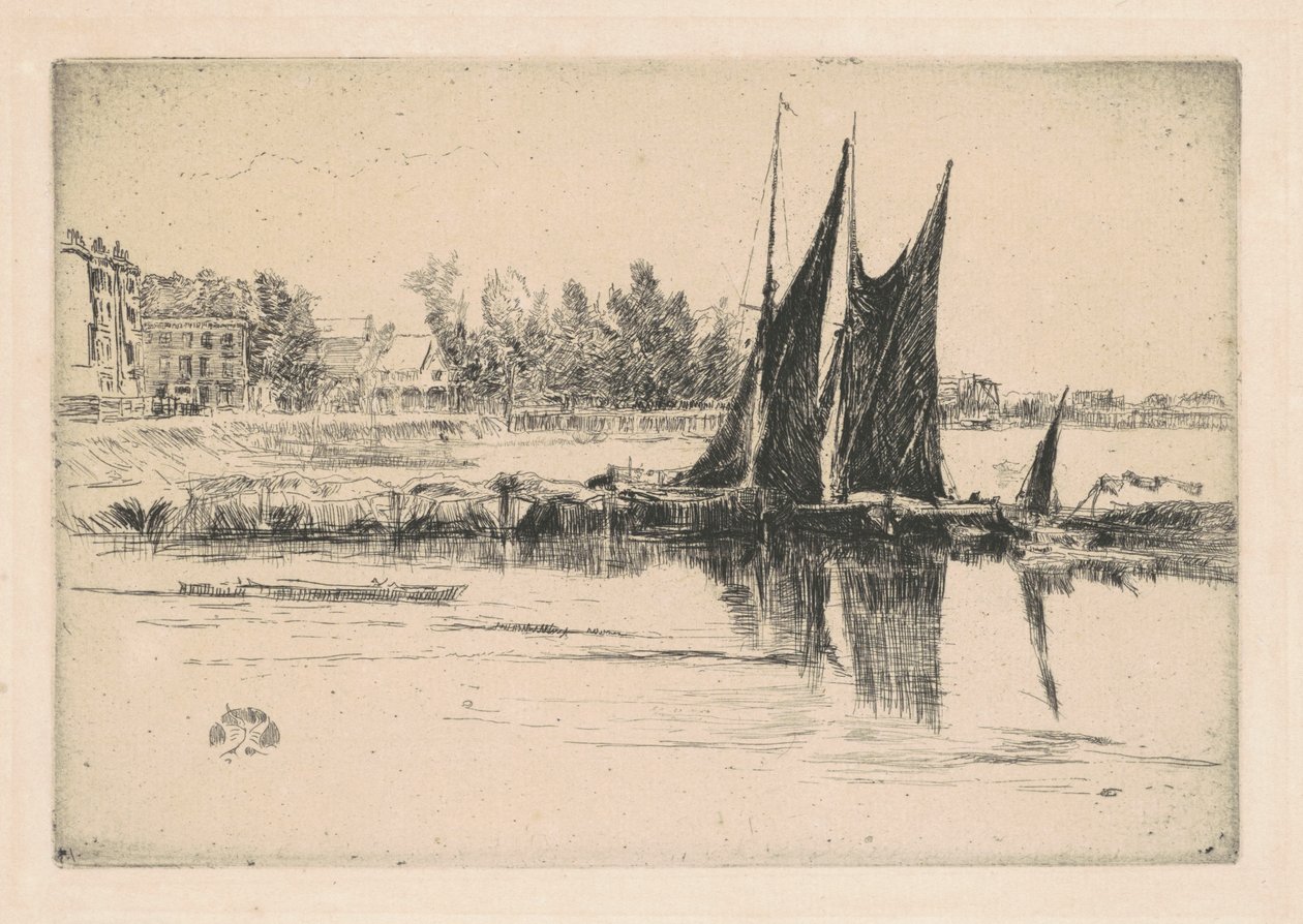 Hurlingham, 1879. by James Abbott McNeill Whistler