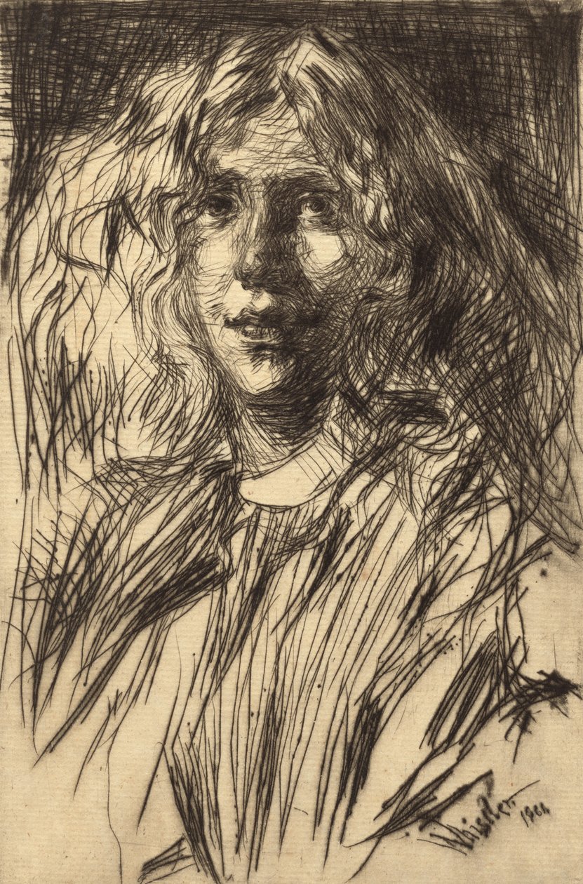 Jo, 1861. by James Abbott McNeill Whistler