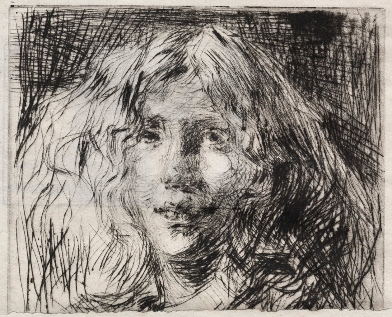 Joanna Hefferman, İrlandalı Güzel, 1866. by James Abbott McNeill Whistler
