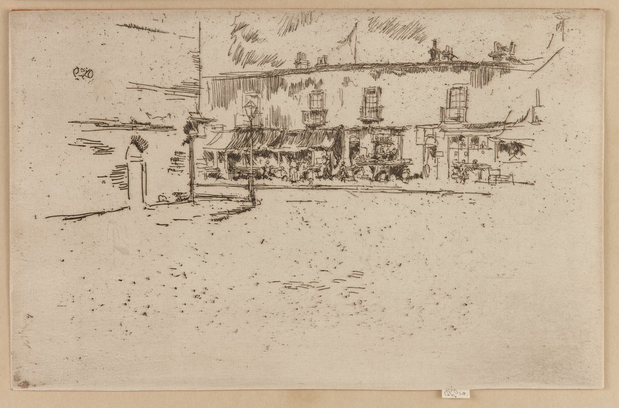 Jübile Yeri, Chelsea, 1887. by James Abbott McNeill Whistler