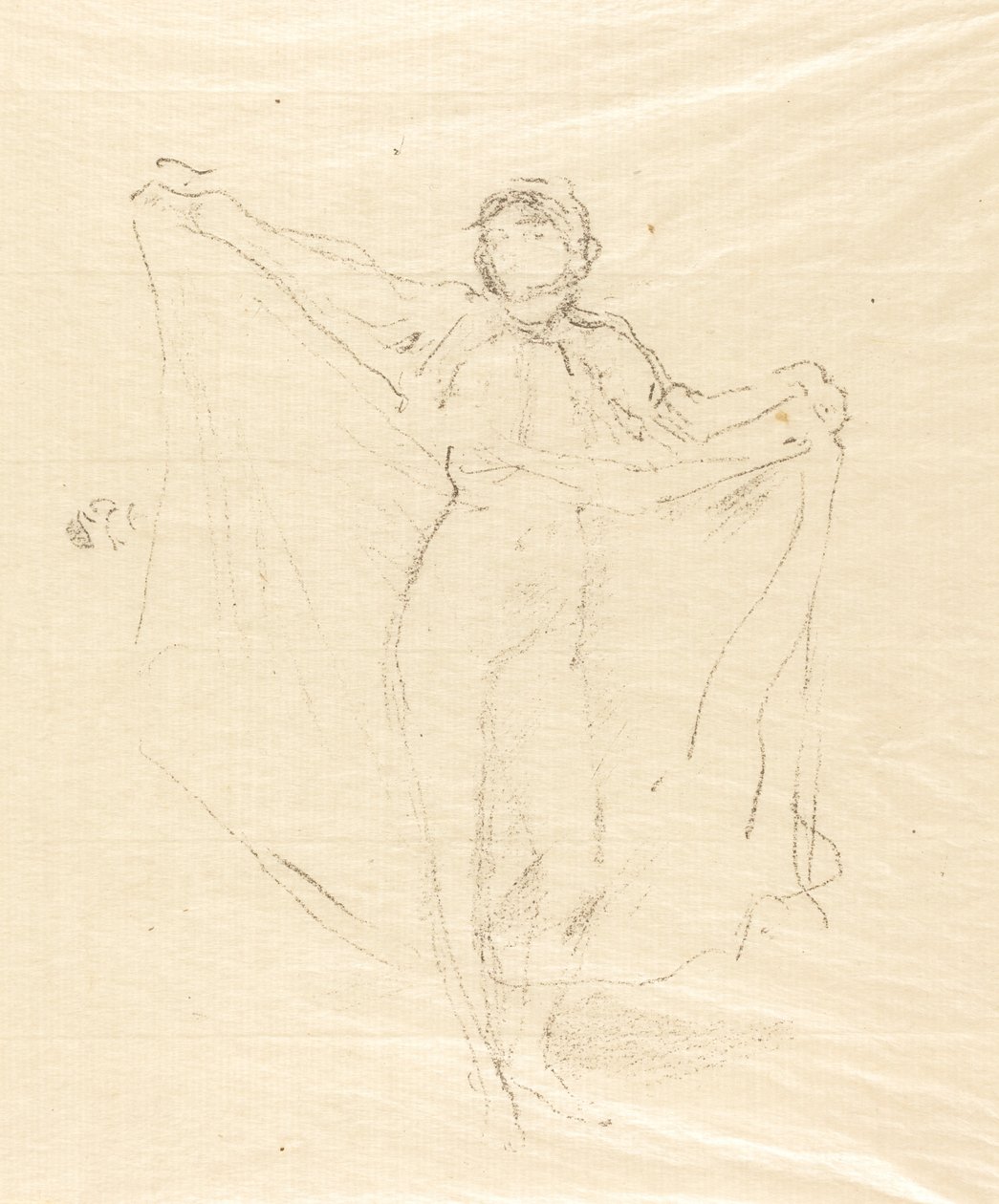 La Danseuse: Çıplaklar Üzerine Bir Araştırma, c. 1891. by James Abbott McNeill Whistler