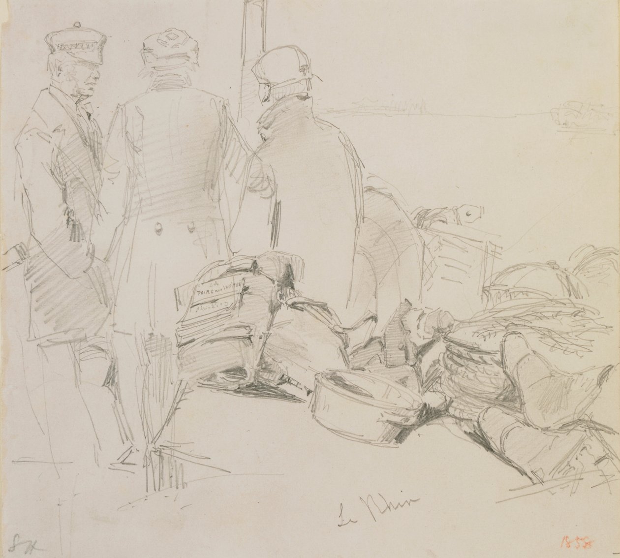 Ren Nehri, 1858. by James Abbott McNeill Whistler
