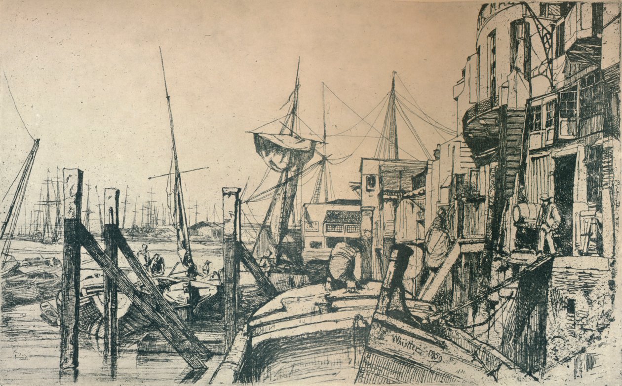 Kireç Evi, 1859, 1904 by James Abbott McNeill Whistler