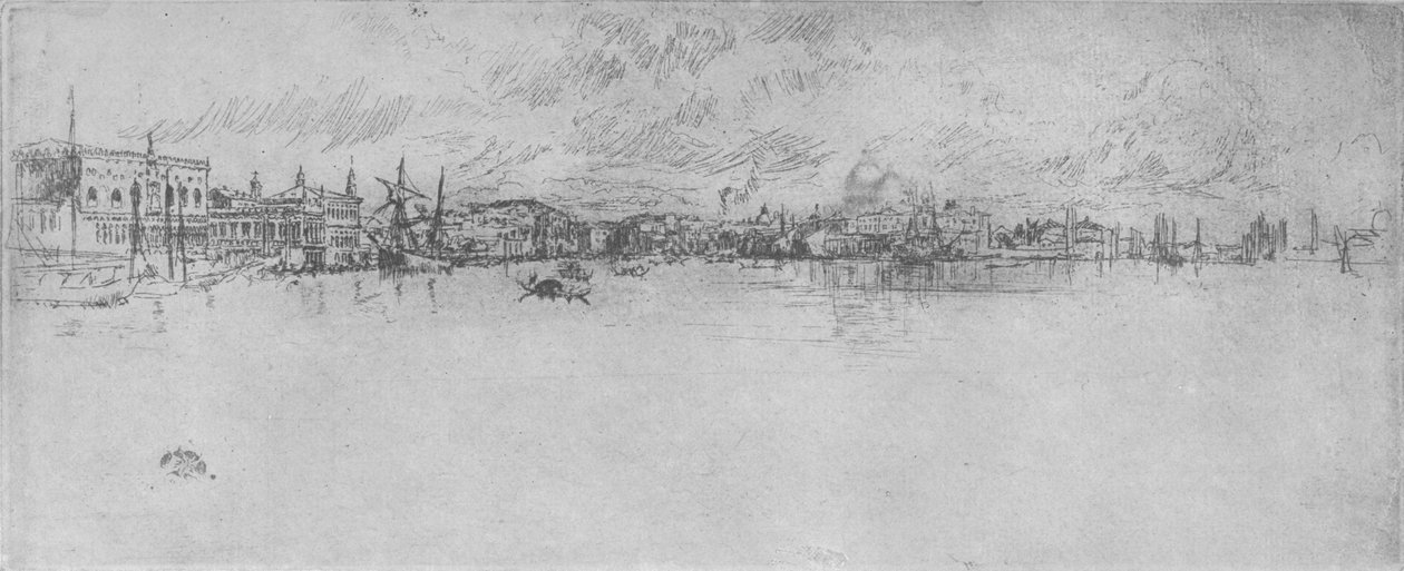 Uzun Venedik, c1880, 1904 by James Abbott McNeill Whistler