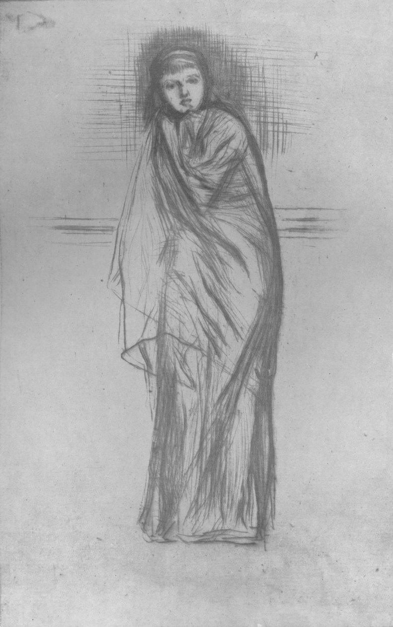 Dinlenme Modeli, 1870, 1904 by James Abbott McNeill Whistler