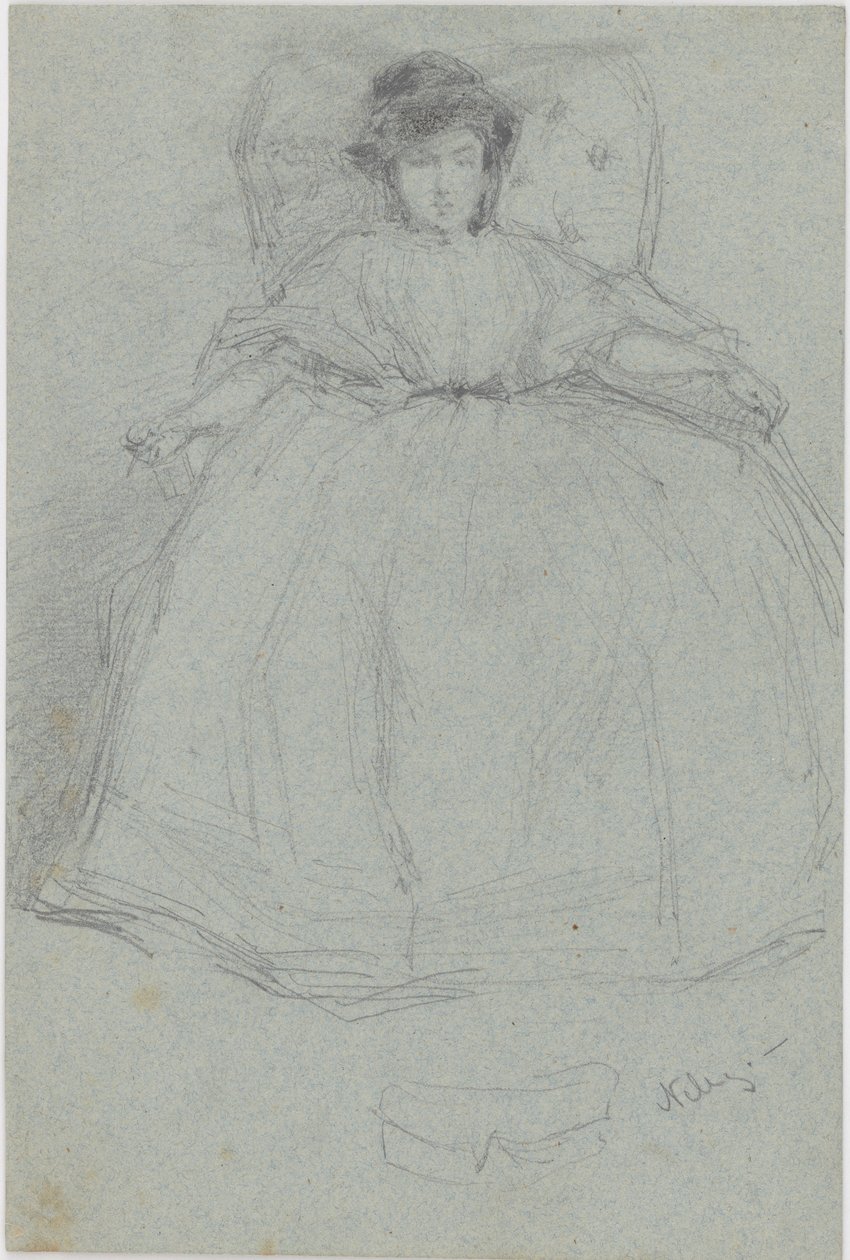 Nelli, 1867-1870. by James Abbott McNeill Whistler