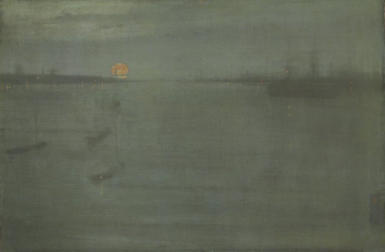 Gece: Mavi ve Altın, Southampton Suyu by James Abbott McNeill Whistler