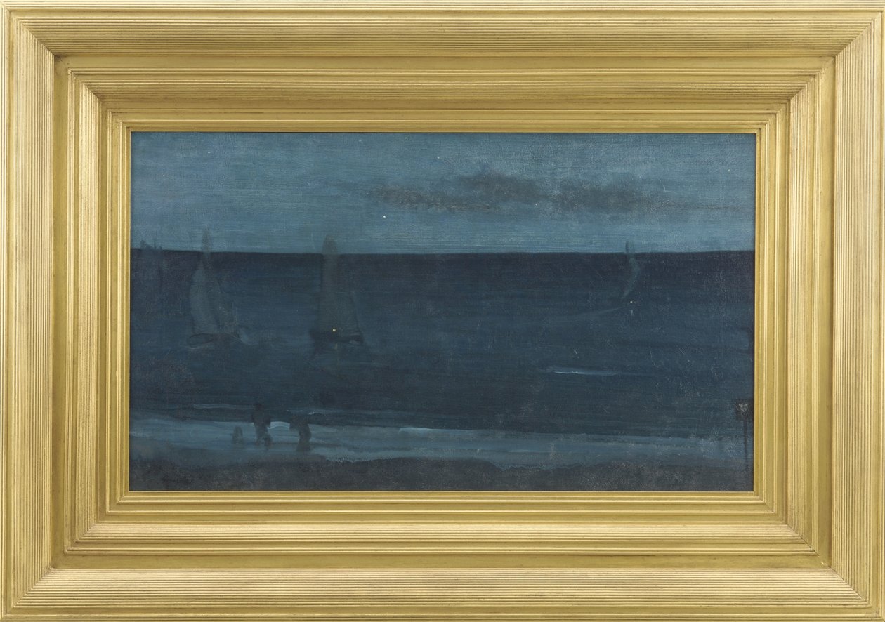 Gece: Mavi ve Gümüş - Bognor, 1871-76 by James Abbott McNeill Whistler