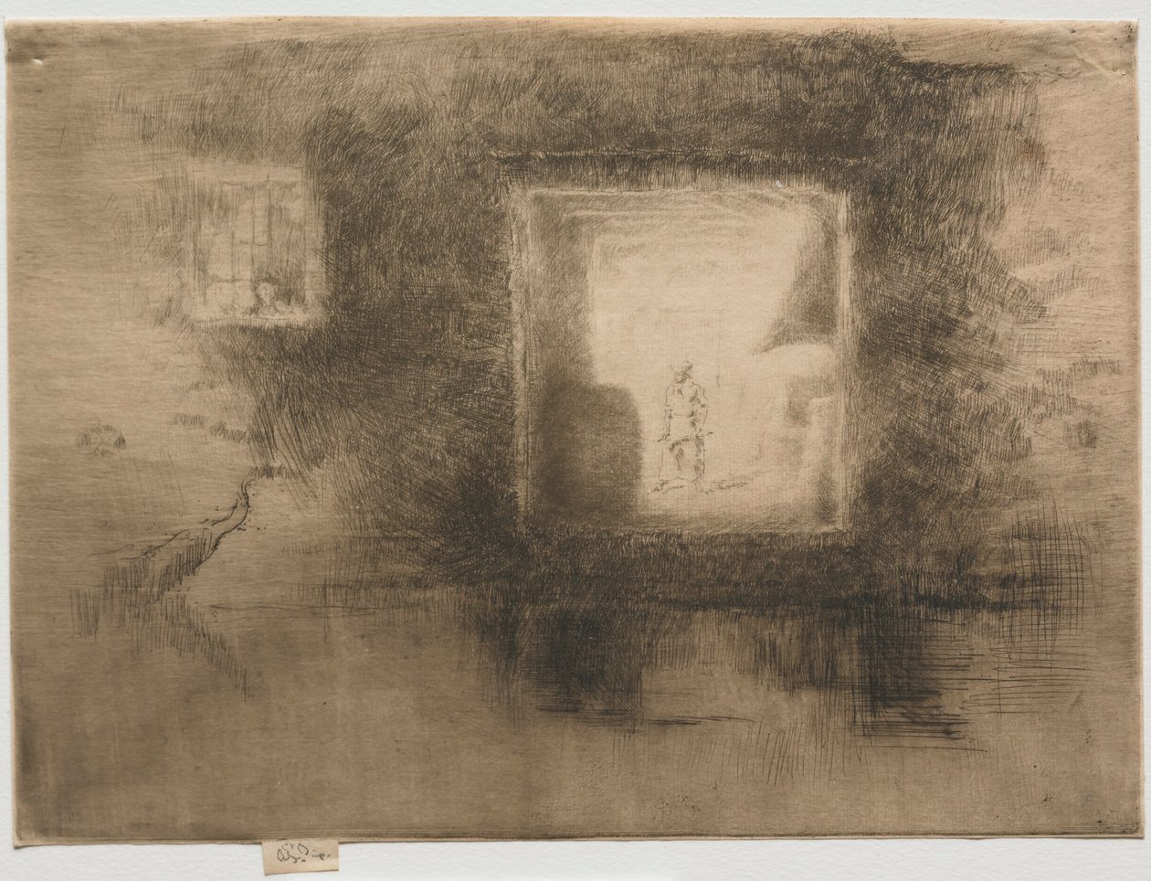Gece Fırını. by James Abbott McNeill Whistler