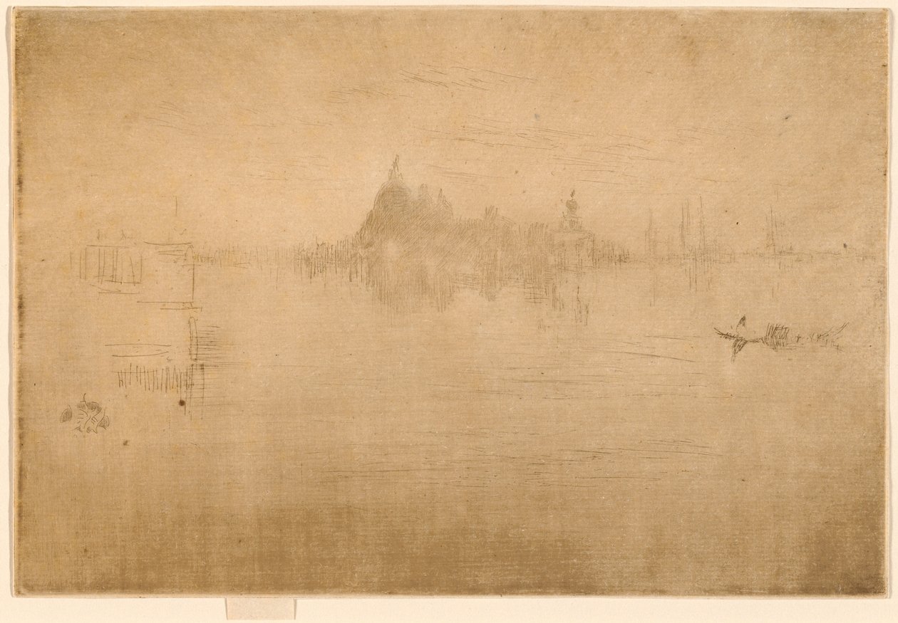 Gece: Selam, 18791880. by James Abbott McNeill Whistler