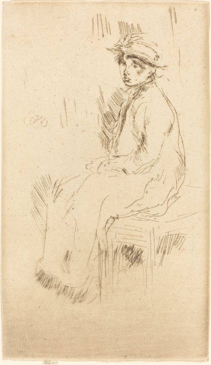 Nora Quinn. by James Abbott McNeill Whistler