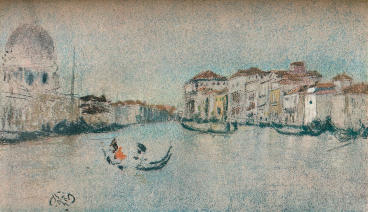 Venedik Kanalında, c1854-1903, 1903 by James Abbott McNeill Whistler