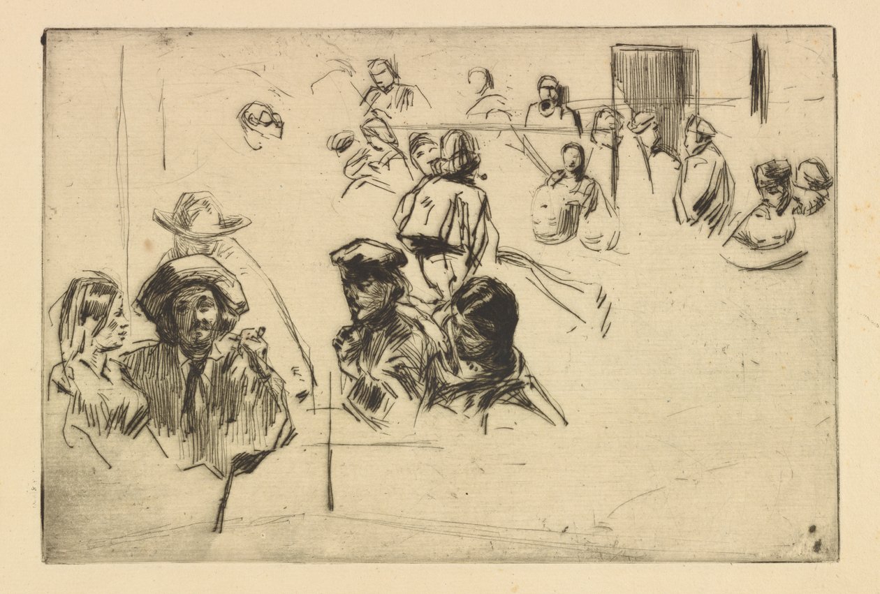 Ratcliffe Otoyolu, 1861. by James Abbott McNeill Whistler