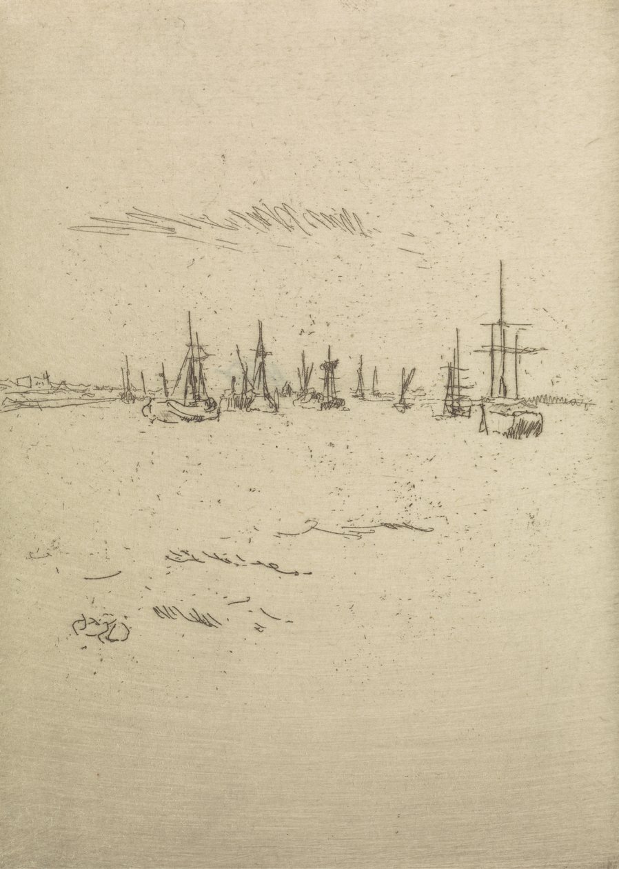 The Naval Review, 1887 başlıklı on iki gravürden Tilbury