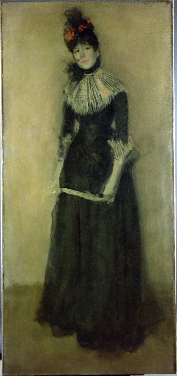 Gül ve Gümüş: La Jolie Mutine, 1890 dolayları by James Abbott McNeill Whistler