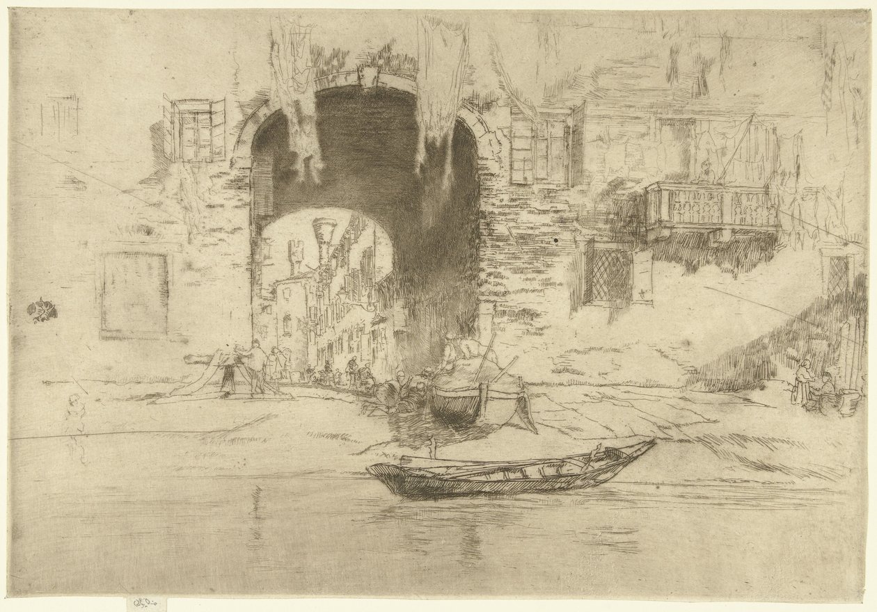 San Biagio Yirmi altı gravür seti (seri başlığı) by James Abbott McNeill Whistler