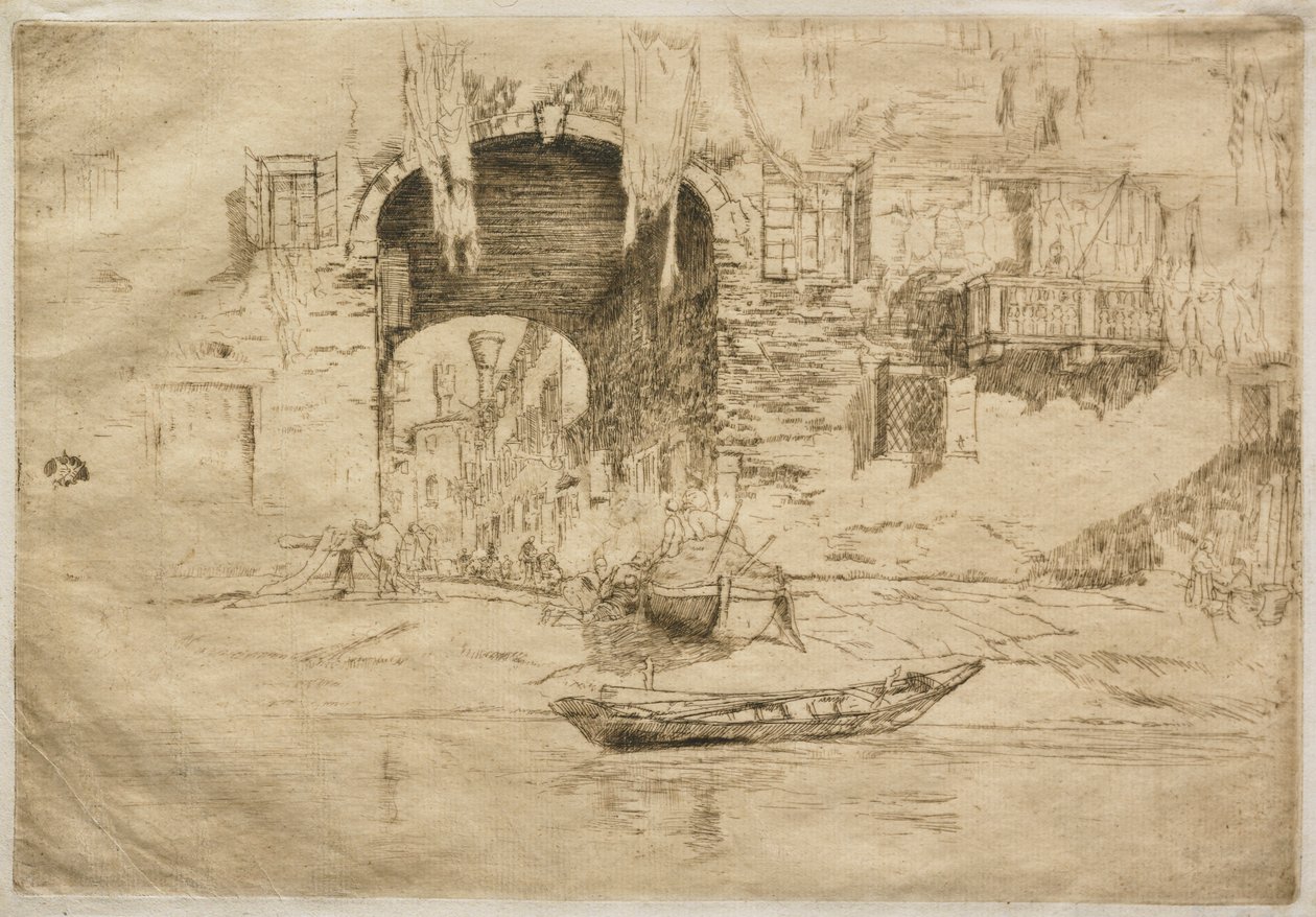 San Biagio. by James Abbott McNeill Whistler