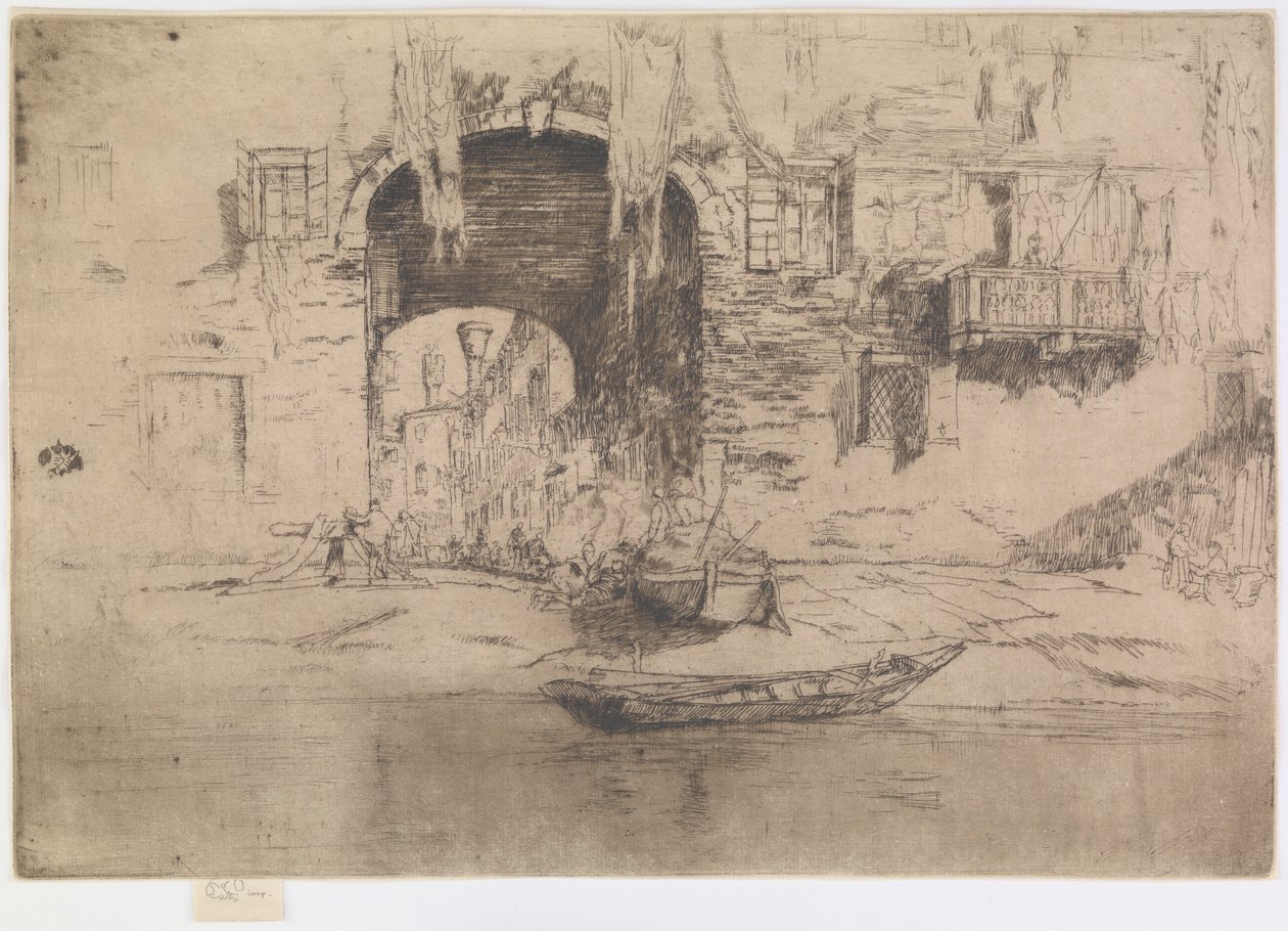 San Biagio, 1879-1880. by James Abbott McNeill Whistler