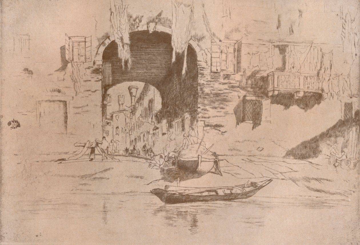 San Biagio, c1879, 1904 by James Abbott McNeill Whistler
