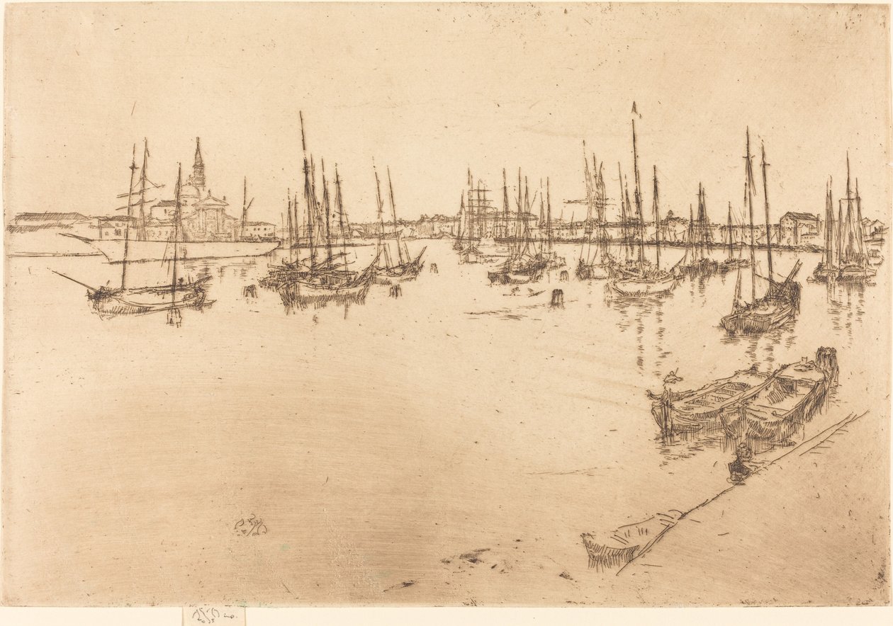 George, 1880. by James Abbott McNeill Whistler