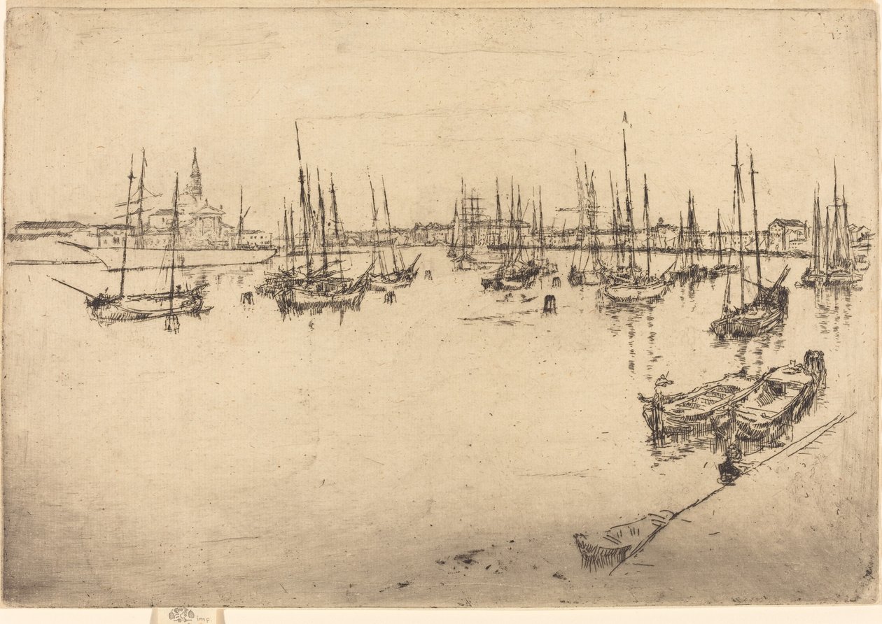 George, 1880. by James Abbott McNeill Whistler