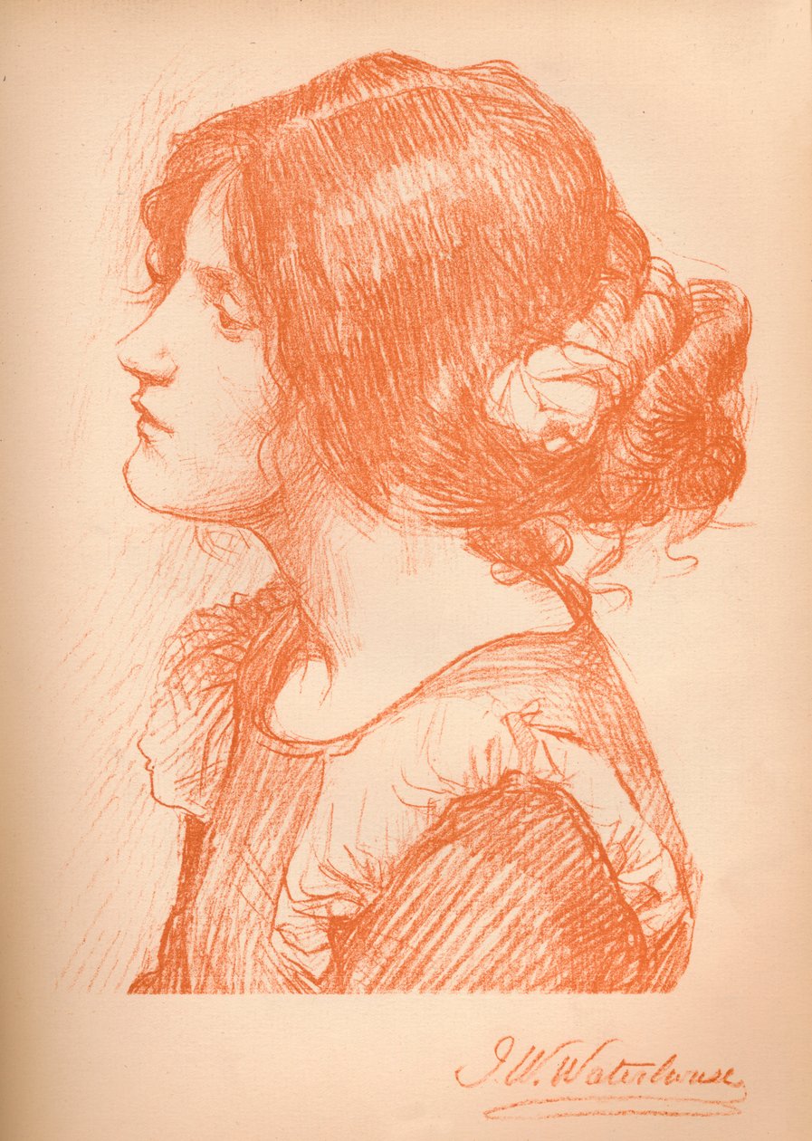 Bir Kadının Kroki c1885, 1896 by James Abbott McNeill Whistler