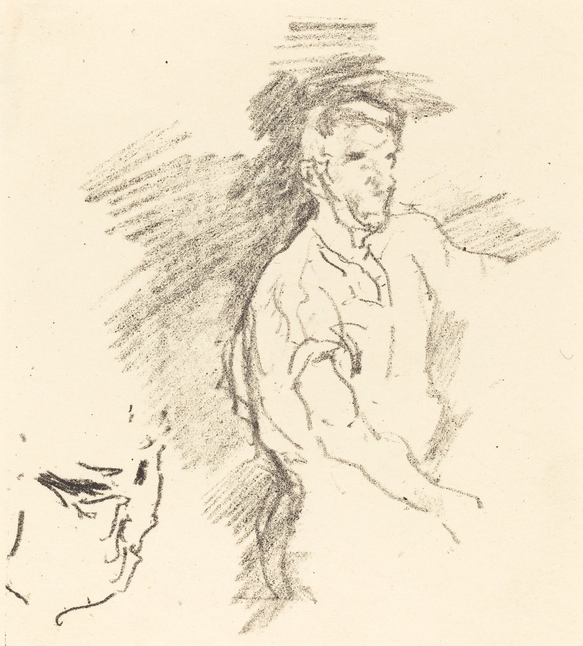 Bir Demirci Kroki, 1895. by James Abbott McNeill Whistler