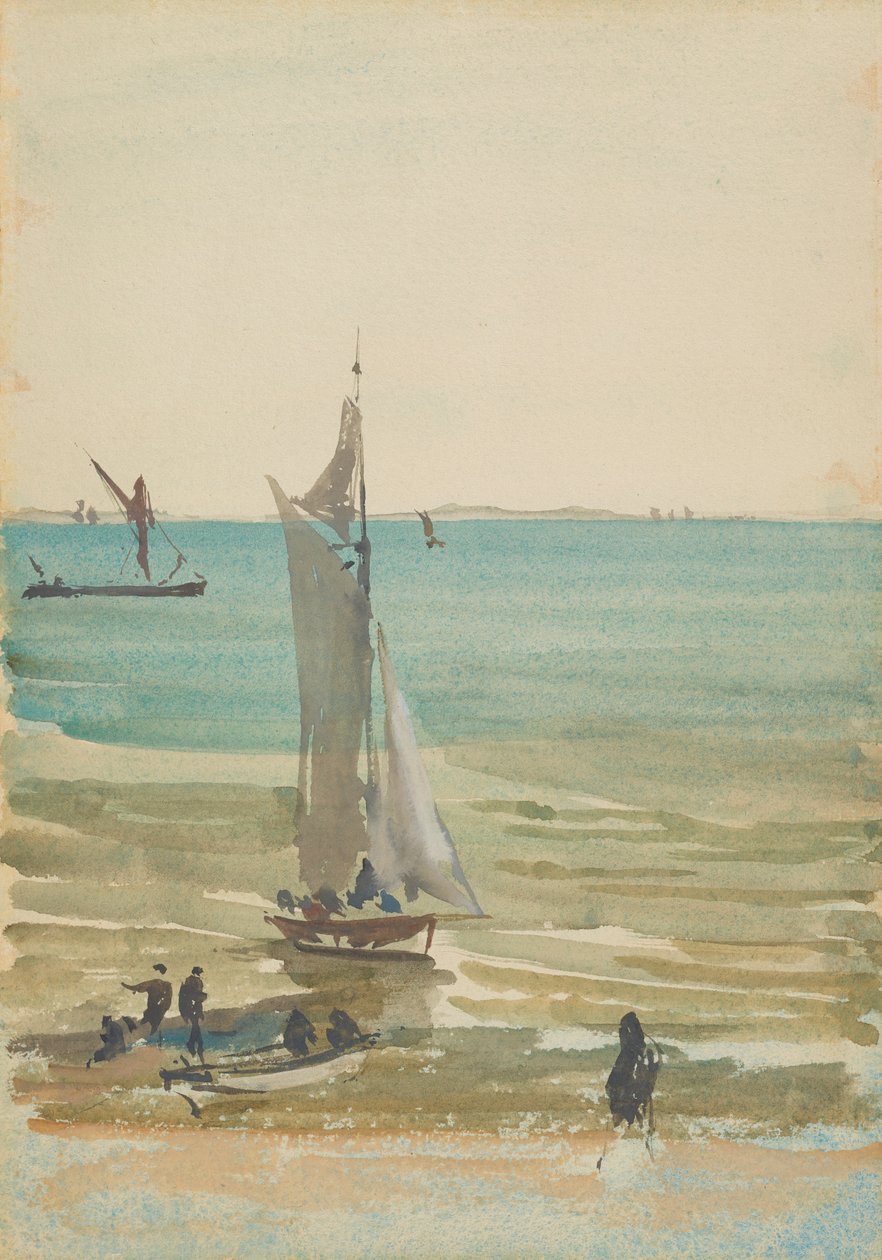 Southend - Zevk Yat, 1882-1884. by James Abbott McNeill Whistler