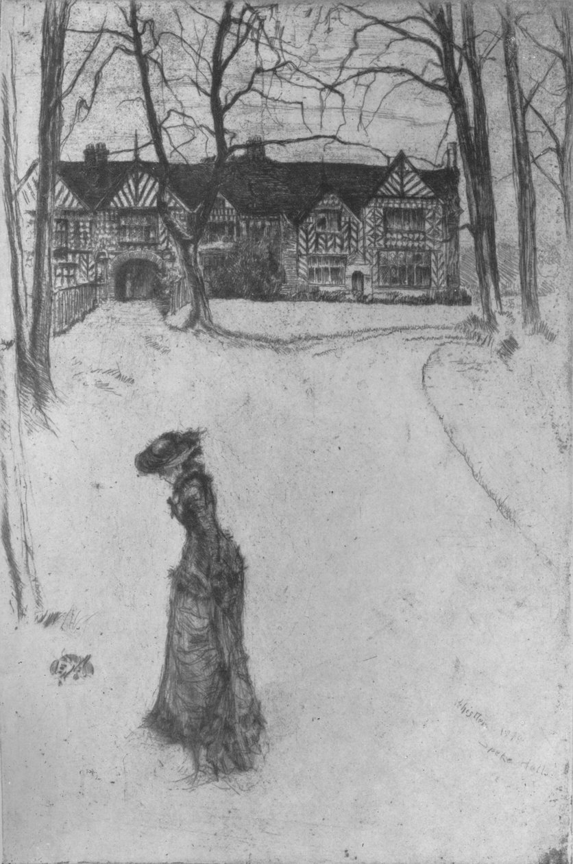 Speke Salonu, 1870, 1904 by James Abbott McNeill Whistler